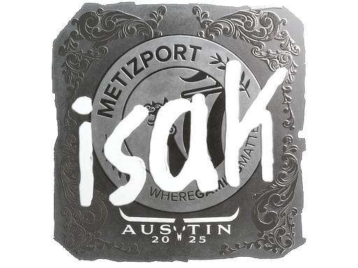 Sticker | isak (Foil) | Austin 2025