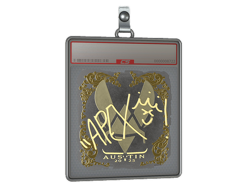 Sticker Slab | apEX (Gold) | Austin 2025