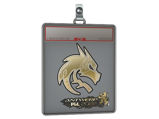 Sticker Slab | Team Spirit (Gold) | Antwerp 2022