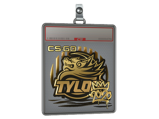 Sticker Slab | TYLOO (Gold) | 2020 RMR