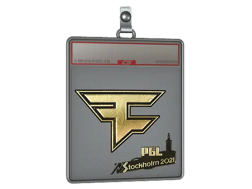 Sticker Slab | FaZe Clan (Gold) | Stockholm 2021