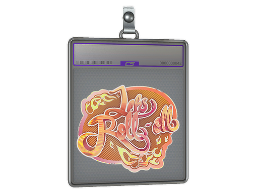 Sticker Slab | Let's Roll-oll (Holo)