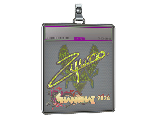 Sticker Slab | ZywOo (Holo) | Shanghai 2024