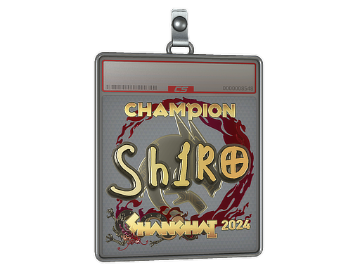 Sticker Slab | sh1ro (Gold, Champion) | Shanghai 2024