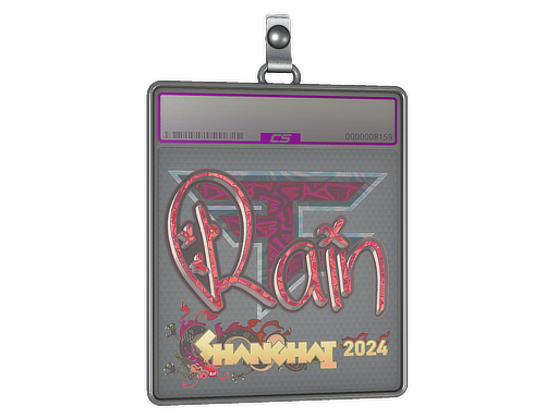Sticker Slab | rain (Holo) | Shanghai 2024