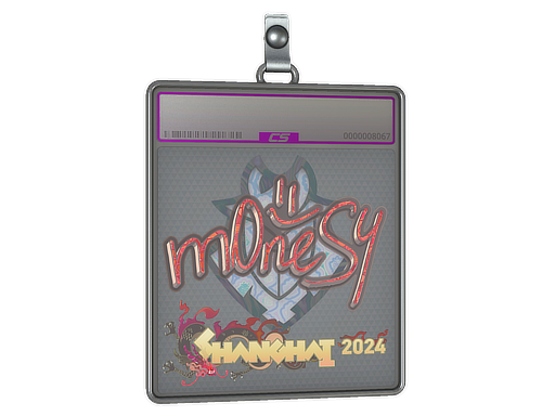 Sticker Slab | m0NESY (Holo) | Shanghai 2024