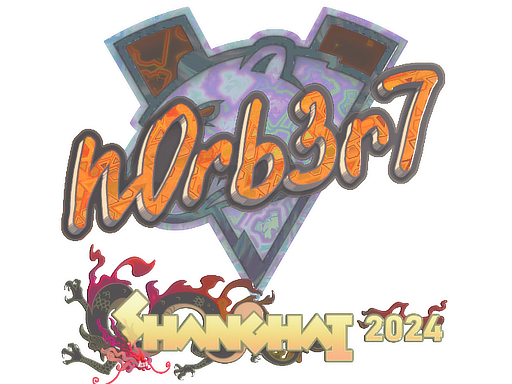Sticker | n0rb3r7 (Holo) | Shanghai 2024