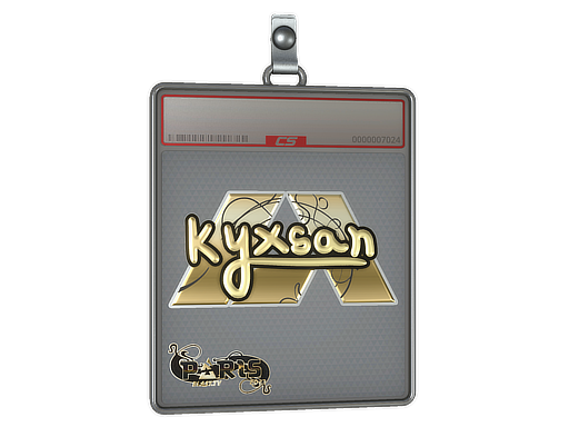 Sticker Slab | kyxsan (Gold) | Paris 2023