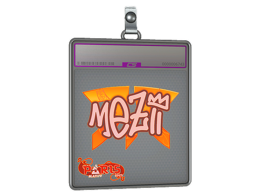 Sticker Slab | mezii (Holo) | Paris 2023