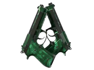 Dual Berettas | Polished Malachite