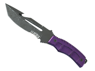 ★ StatTrak™ Survival Knife | Ultraviolet