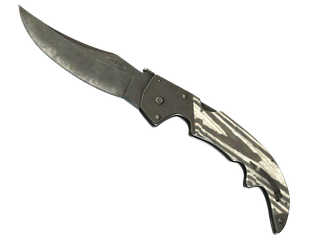 ★ StatTrak™ Falchion Knife | Black Laminate