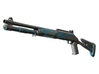 Souvenir XM1014 | VariCamo Blue