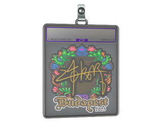 Sticker Slab | z4KR (Embroidered) | Budapest 2025