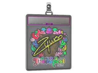 Sticker Slab | ZywOo (Holo) | Budapest 2025