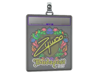Sticker Slab | ZywOo (Embroidered) | Budapest 2025