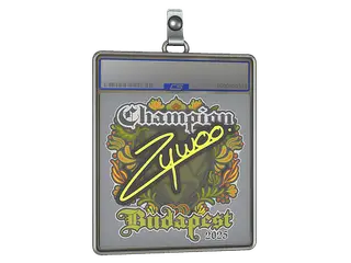 Sticker Slab | ZywOo (Champion) | Budapest 2025