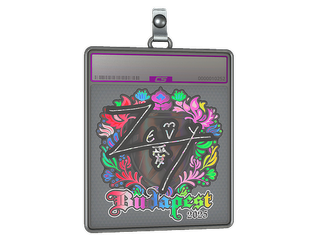 Sticker Slab | zevy (Holo) | Budapest 2025