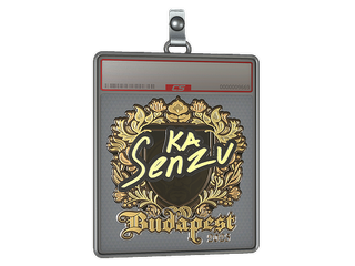 Sticker Slab | Senzu (Gold) | Budapest 2025
