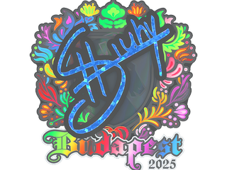 Sticker | siuhy (Holo) | Budapest 2025