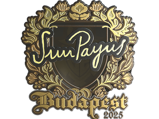 Sticker | SunPayus (Gold) | Budapest 2025