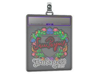 Sticker Slab | SunPayus (Embroidered) | Budapest 2025