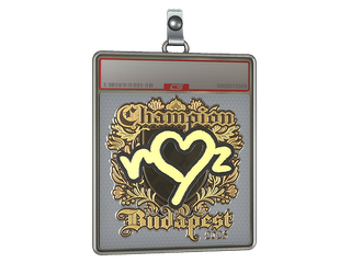 Sticker Slab | ropz (Gold, Champion) | Budapest 2025