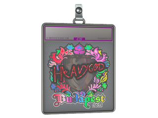 Sticker Slab | Heavygod (Holo) | Budapest 2025
