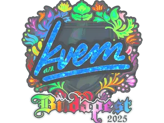 Sticker | Kvem (Holo) | Budapest 2025