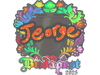 Sticker | jeorge (Holo) | Budapest 2025