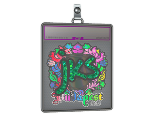 Sticker Slab | jks (Holo) | Budapest 2025