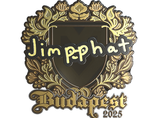 Sticker | Jimpphat (Gold) | Budapest 2025