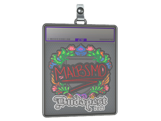 Sticker Slab | malbsMd (Embroidered) | Budapest 2025