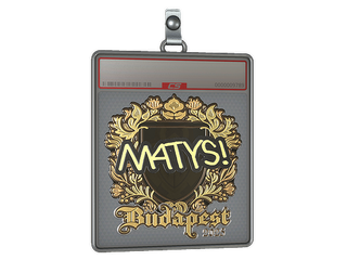 Sticker Slab | MATYS (Gold) | Budapest 2025