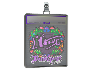 Sticker Slab | L1haNg (Embroidered) | Budapest 2025