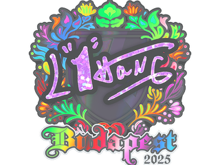 Sticker | L1haNg (Holo) | Budapest 2025