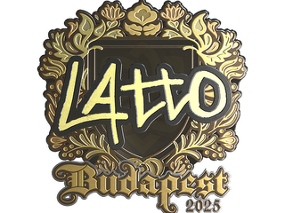 Sticker | latto (Gold) | Budapest 2025
