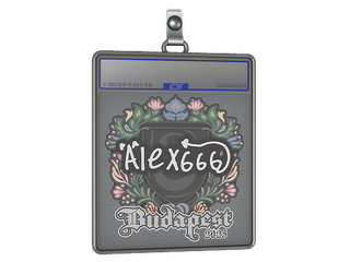 Sticker Slab | alex666 | Budapest 2025