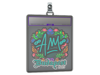 Sticker Slab | AW (Embroidered) | Budapest 2025