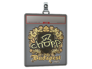 Sticker Slab | chopper (Gold) | Budapest 2025