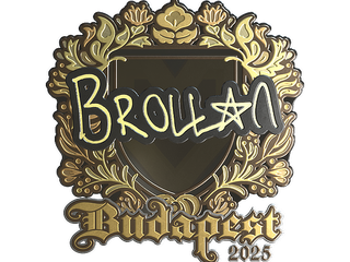 Sticker | Brollan (Gold) | Budapest 2025
