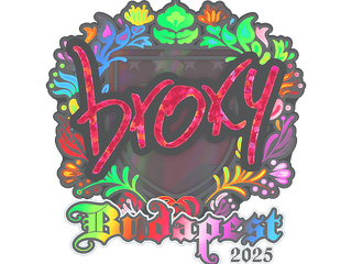 Sticker | broky (Holo) | Budapest 2025