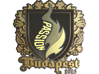 Sticker | Passion UA (Gold) | Budapest 2025