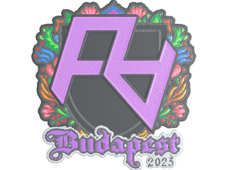 Sticker | Rare Atom (Embroidered) | Budapest 2025