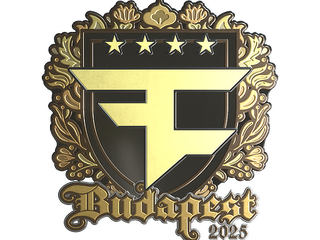 Sticker | FaZe Clan (Gold) | Budapest 2025