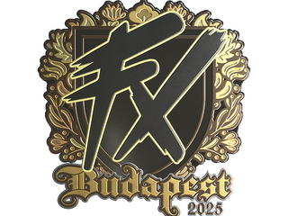 Sticker | Fluxo (Gold) | Budapest 2025