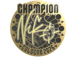 Sticker | NiKo (Gold, Champion) | Cologne 2026