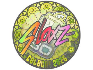 Sticker | slaxz- (Holo) | Cologne 2026