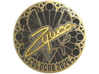 Sticker | ZywOo (Gold) | Cologne 2026