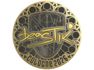 Sticker | beastik (Gold) | Cologne 2026